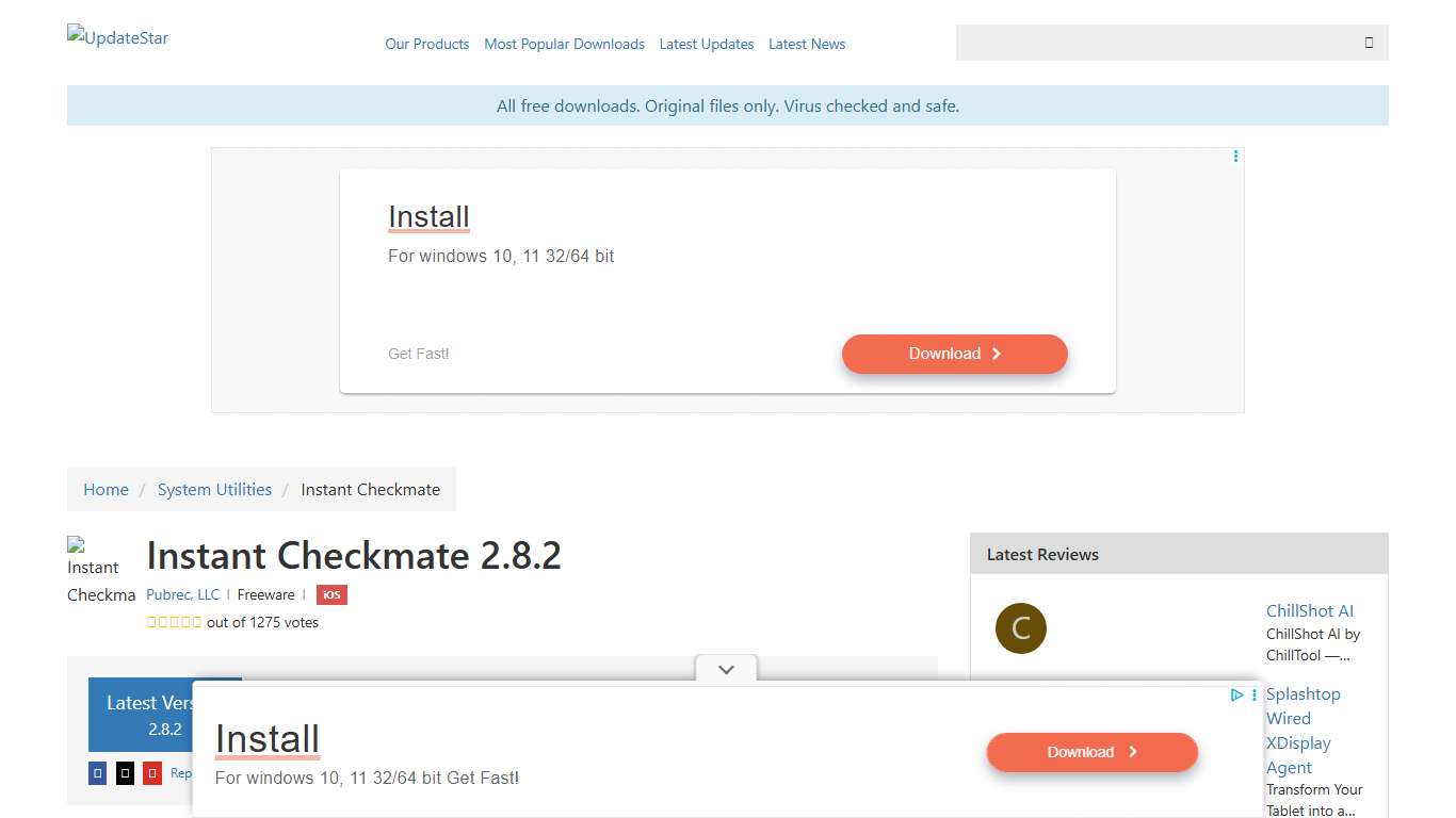 Instant Checkmate - Download