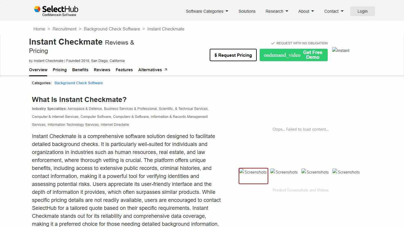 Instant Checkmate Reviews 2026: Pricing, Features & More
